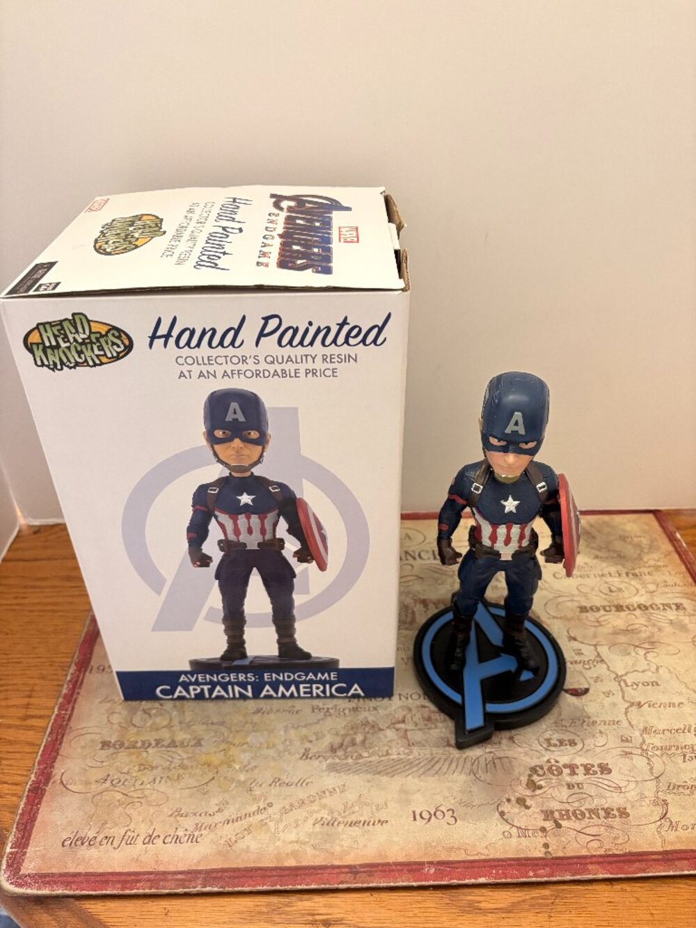Marvel Endgame Captain America Bobblehead